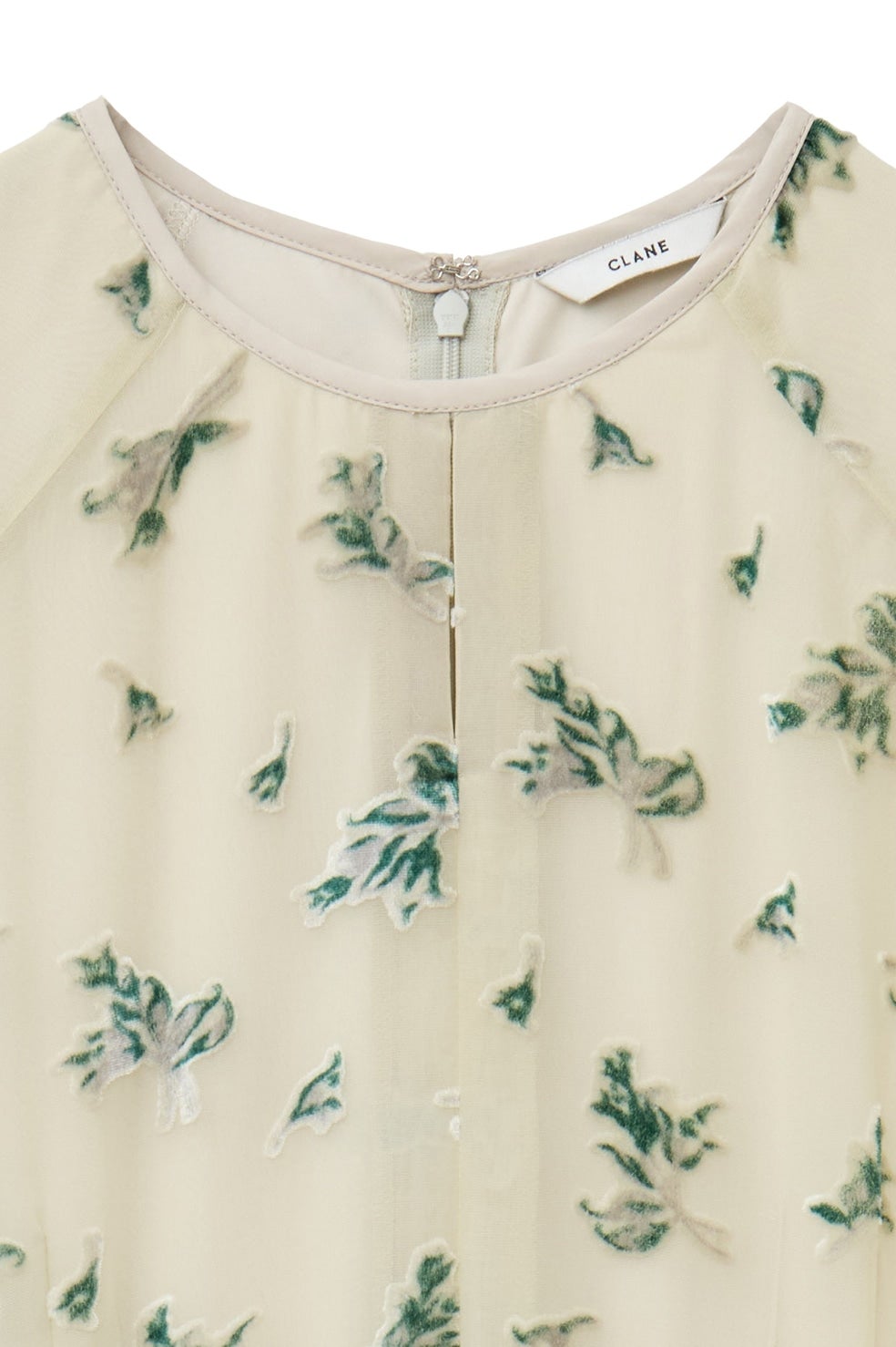 ワンピース CLANE FLOWER OPAL PUFF ONEPIECE FLOWER OPAL PUFF ONEPIECE｜DRESS(ドレス)｜CLANE OFFICIAL