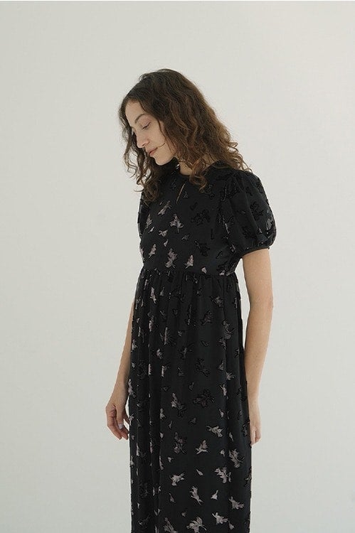 FLOWER OPAL PUFF ONEPIECE