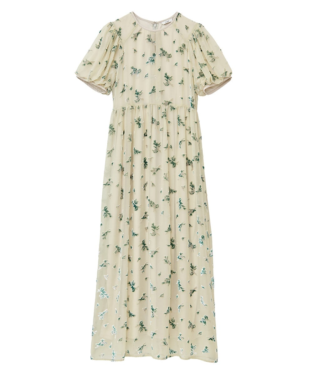 FLOWER OPAL PUFF ONEPIECE