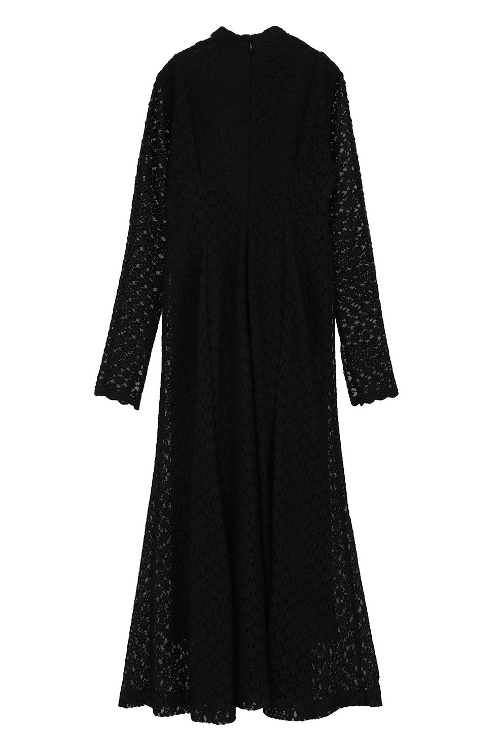 ワンピース Acka flower lace drape one-piece flower lace drape one-piece – Acka online store