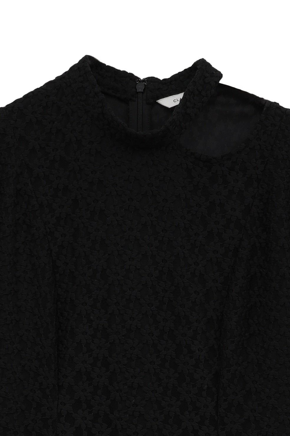 3D FLOWER LACE SLASH NECK ONEPIECE｜DRESS(ドレス)｜CLANE