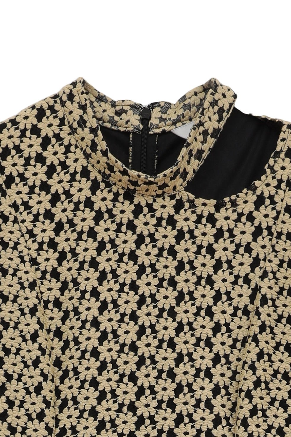 3D FLOWER LACE SLASH NECK ONEPIECE｜DRESS(ドレス)｜CLANE OFFICIAL