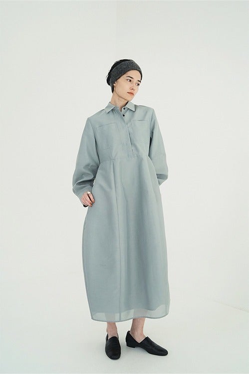 FLUFFY SHEER SHAPE ONEPIECE