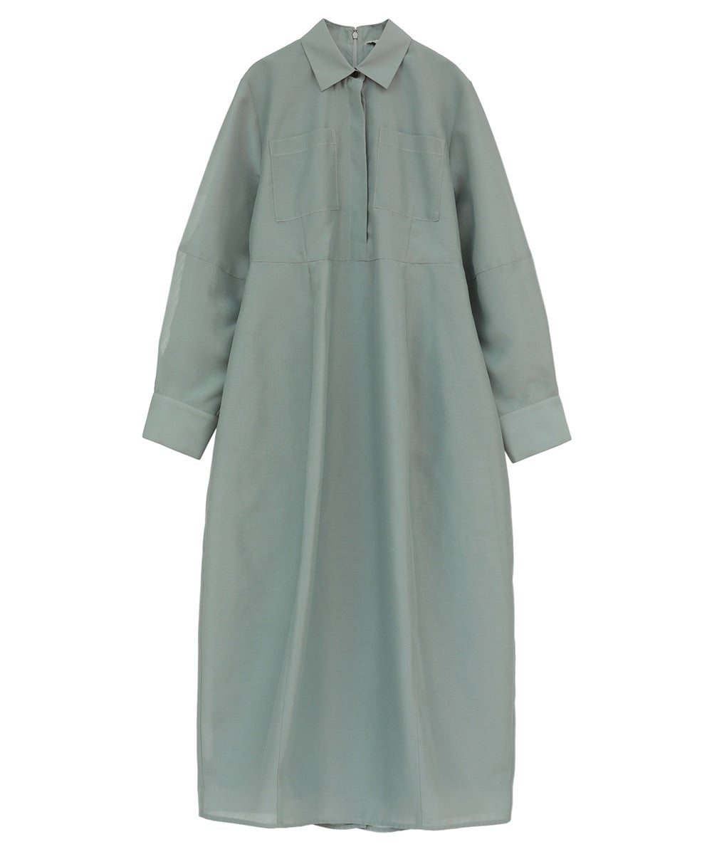 FLUFFY SHEER SHAPE ONEPIECE