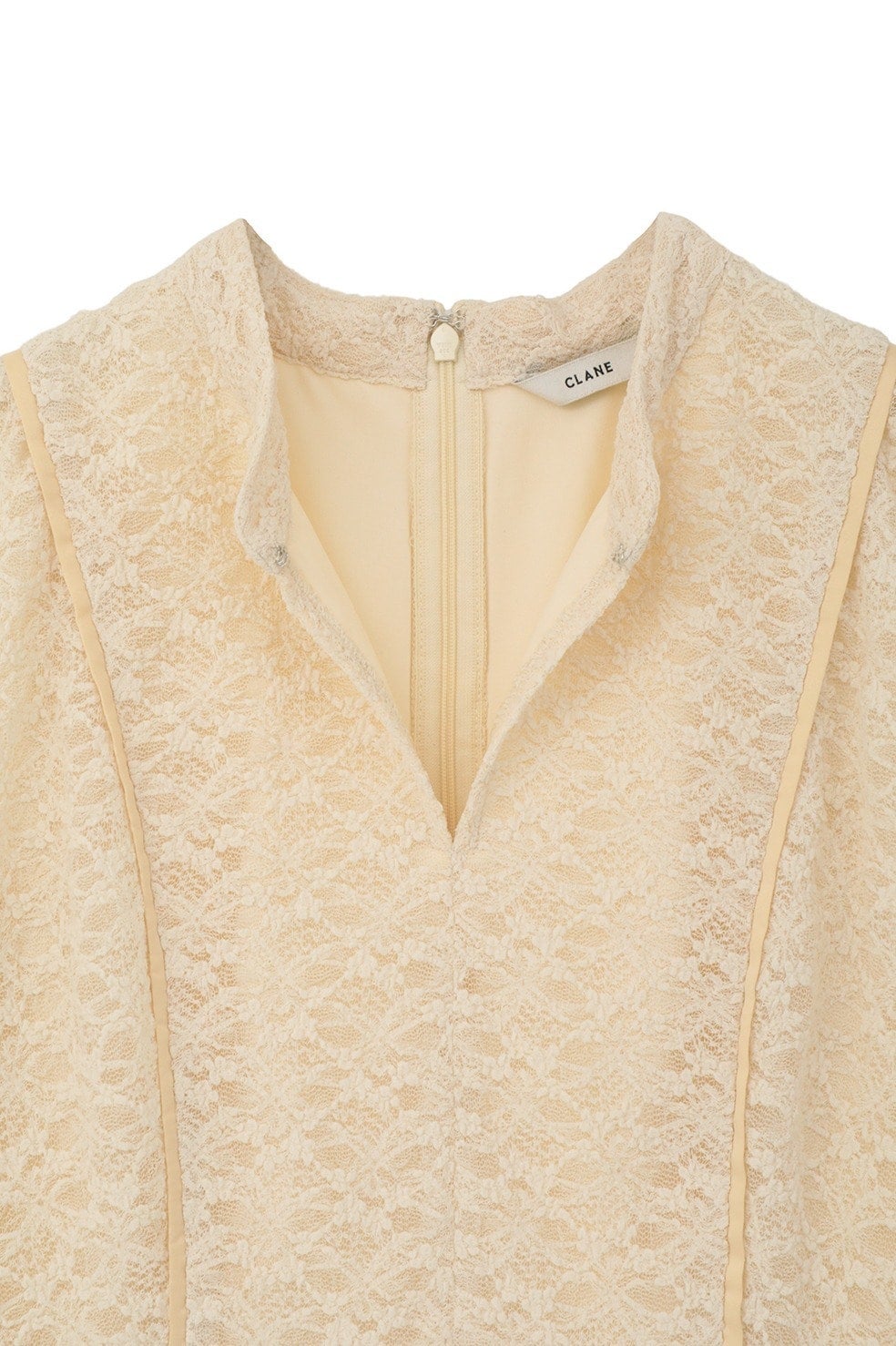 PIPING LINE LACE ONE PIECE｜DRESS(ドレス)｜CLANE OFFICIAL ONLINE STORE