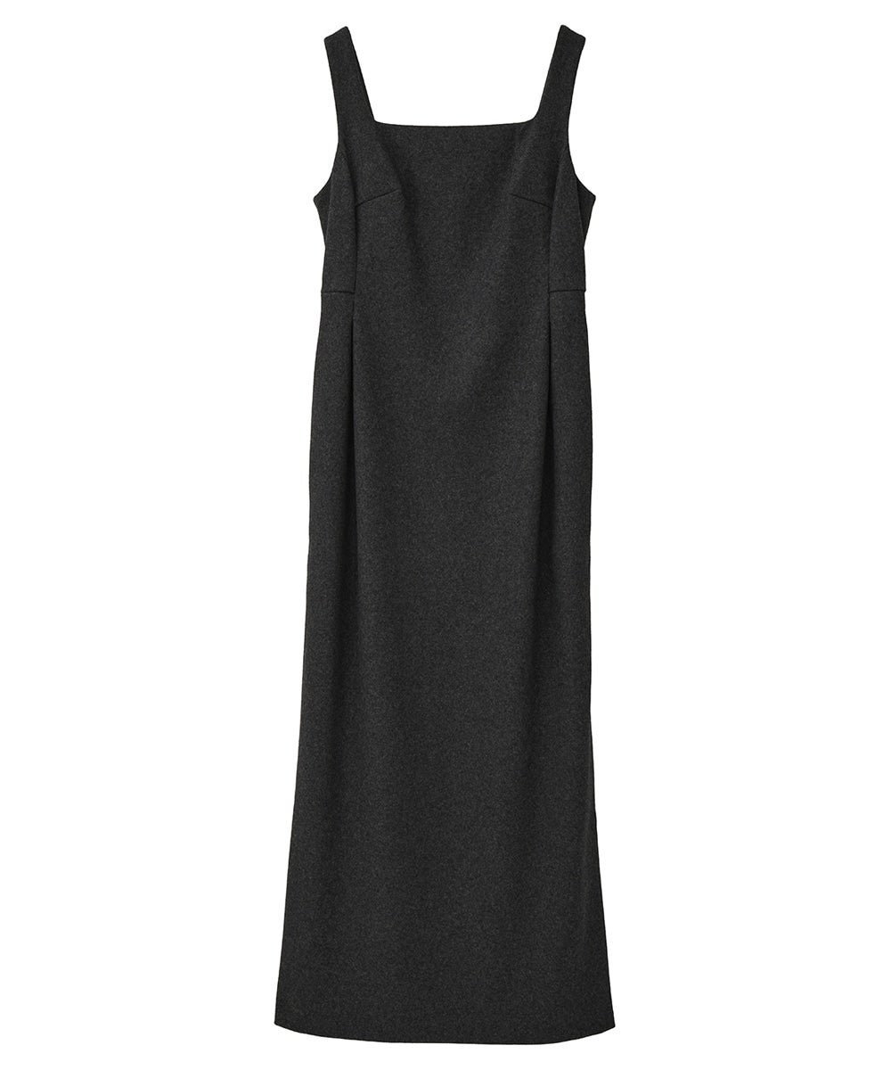 SQUARE NECK STRAIGHT ONE PIECE