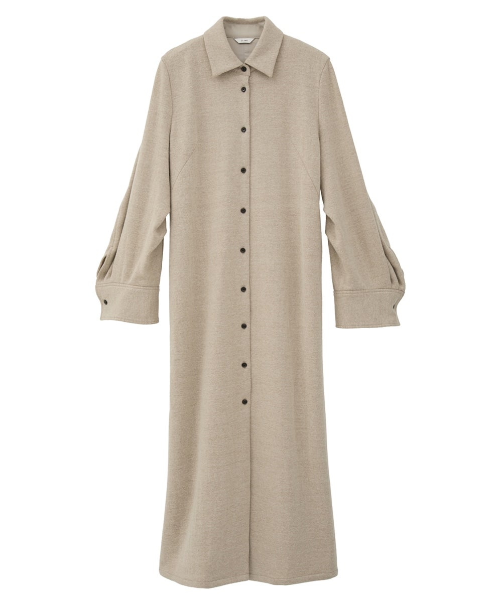 POWER SHOULDER WOOL ONEPIECE｜DRESS(ドレス)｜CLANE OFFICIAL ONLINE
