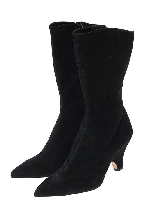 【PRE ORDER 2BUY 10%OFF】SLIM SUEDE BOOTS