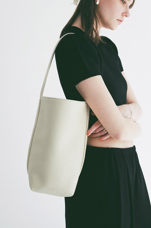 FAKE LEATHER MEDIUM TOTE BAG