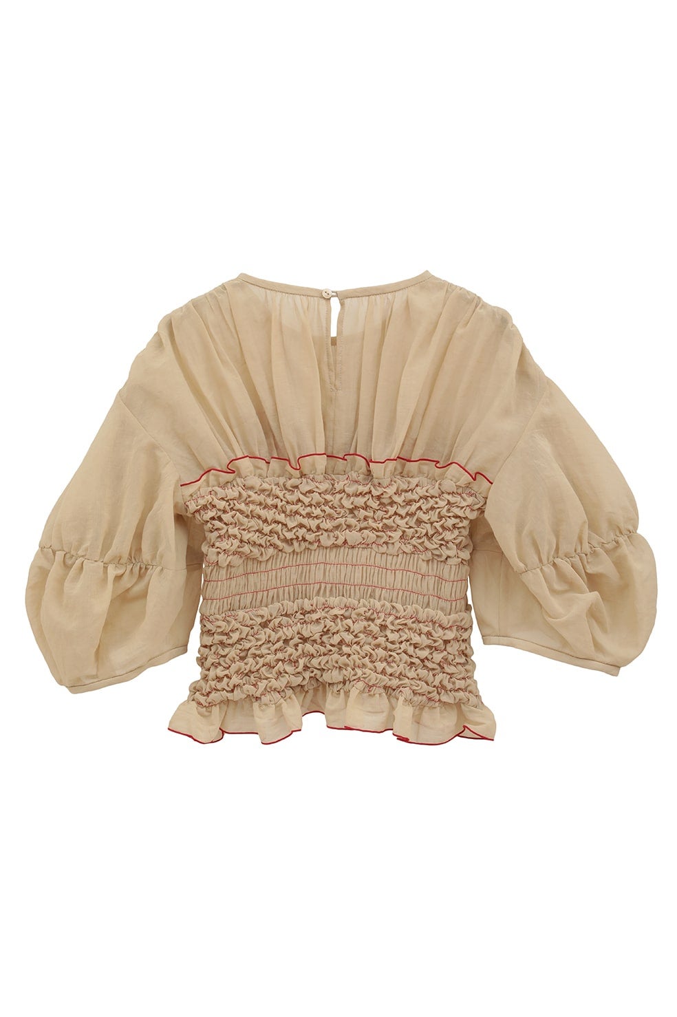 COLOR STITCHED SHIRRING TOPS｜TOPS(トップス)｜CLANE OFFICIAL