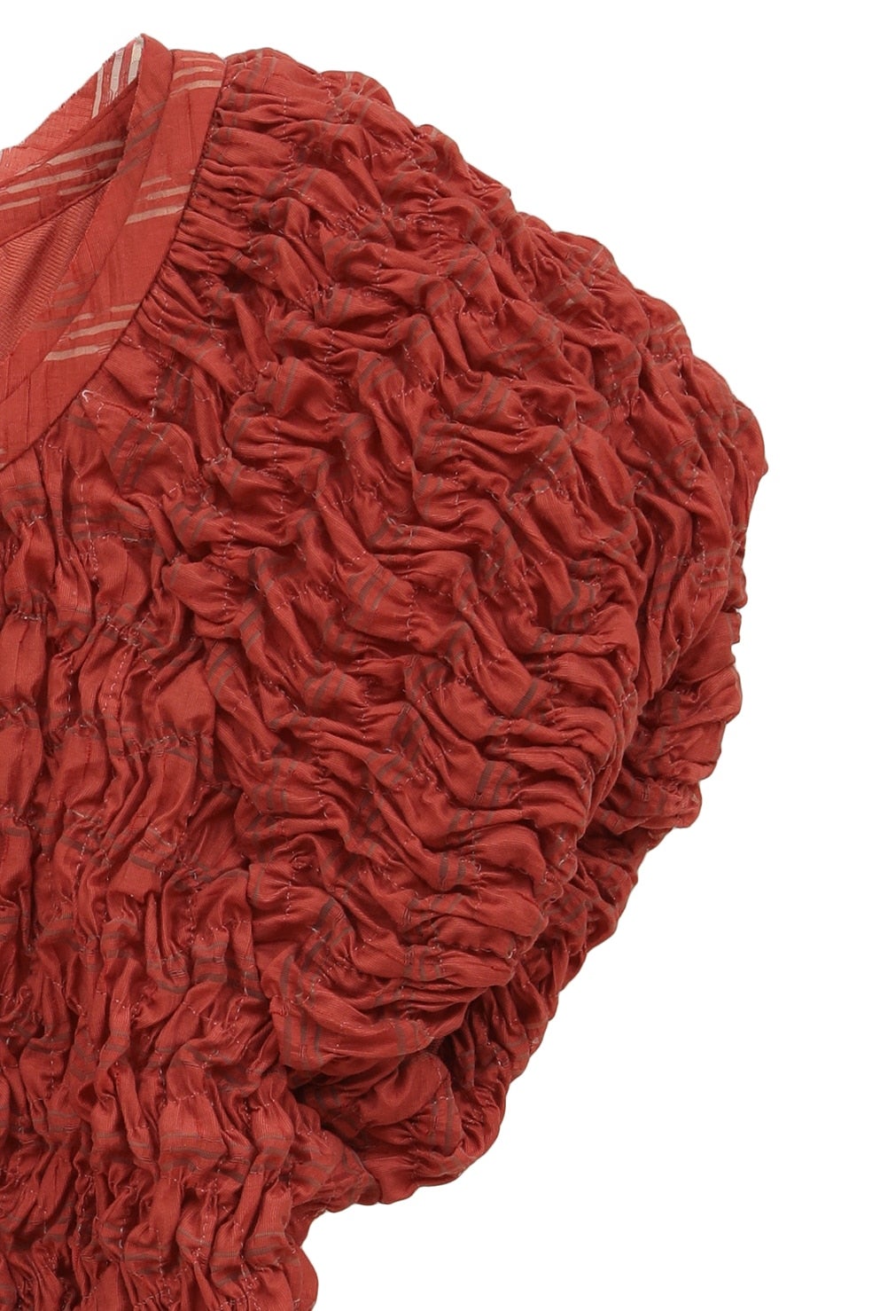 クラネ　clane シャーリングパフトップス　SHIRRING PUFFTOPS CLANE - シャーリングパフトップス - SHIRRING PUFF TOPS BLACK