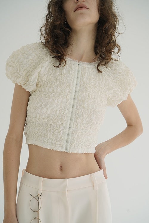 SHIRRING PUFF TOPS