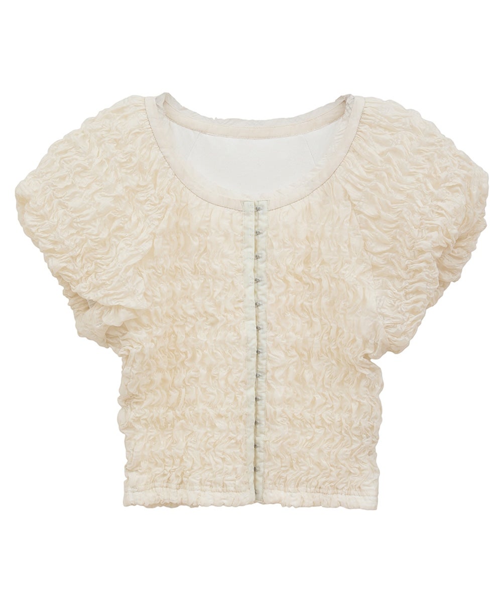 SHIRRING PUFF TOPS