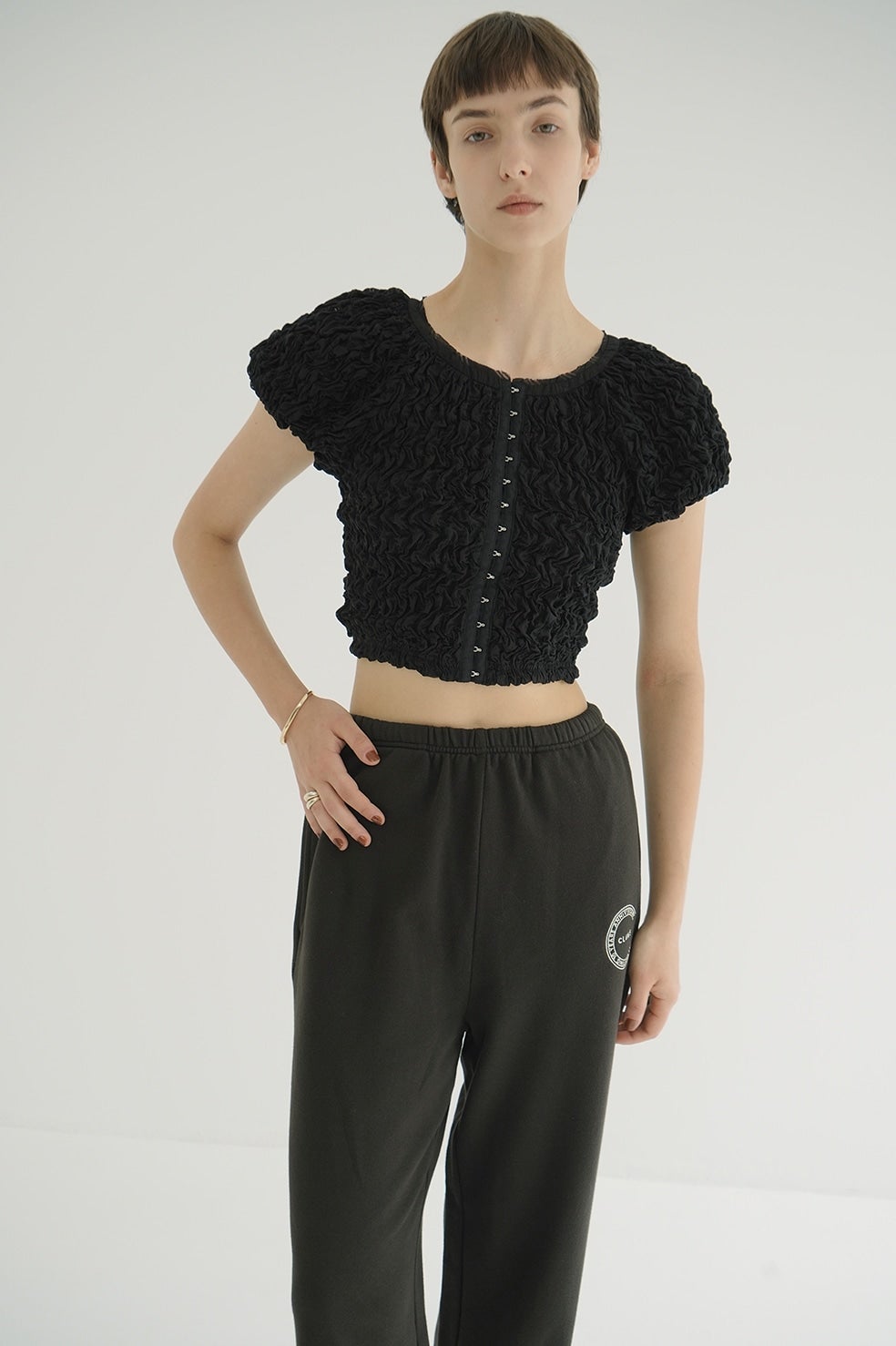 SHIRRING PUFF TOPS｜TOPS(トップス)｜CLANE OFFICIAL ONLINE STORE