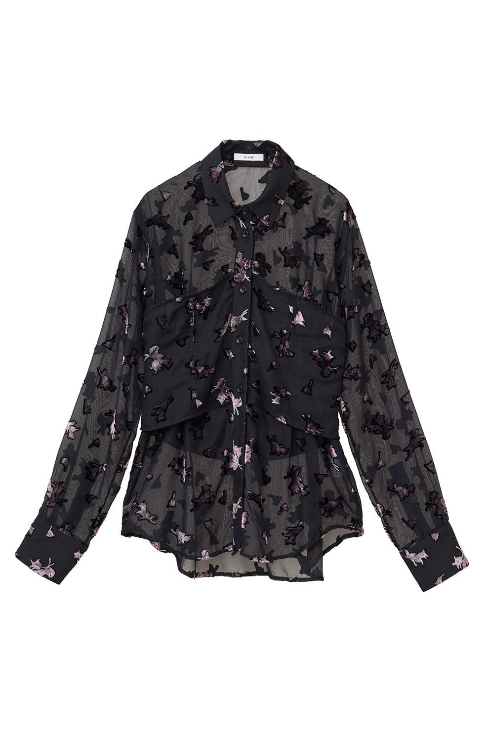 FLOWER OPAL BUSTIER SHIRTS｜TOPS(トップス)｜CLANE OFFICIAL ONLINE