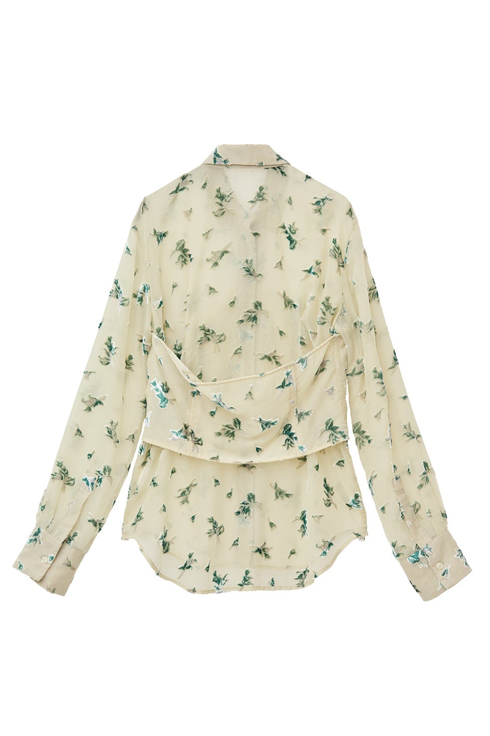 FLOWER OPAL BUSTIER SHIRTS｜TOPS(トップス)｜CLANE OFFICIAL