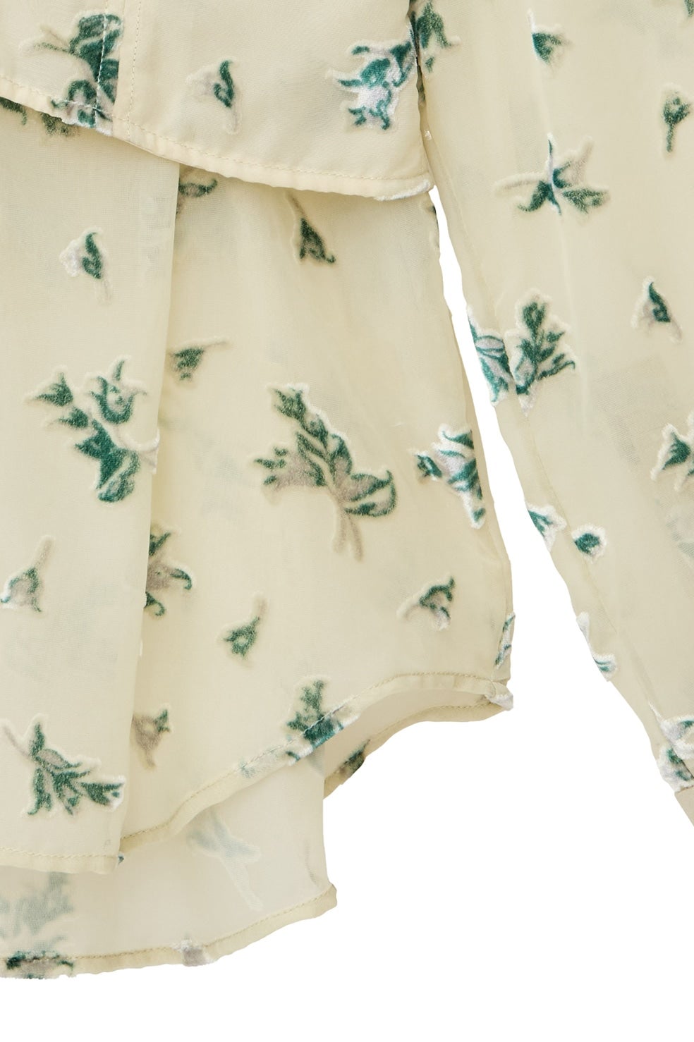 FLOWER OPAL BUSTIER SHIRTS｜TOPS(トップス)｜CLANE OFFICIAL