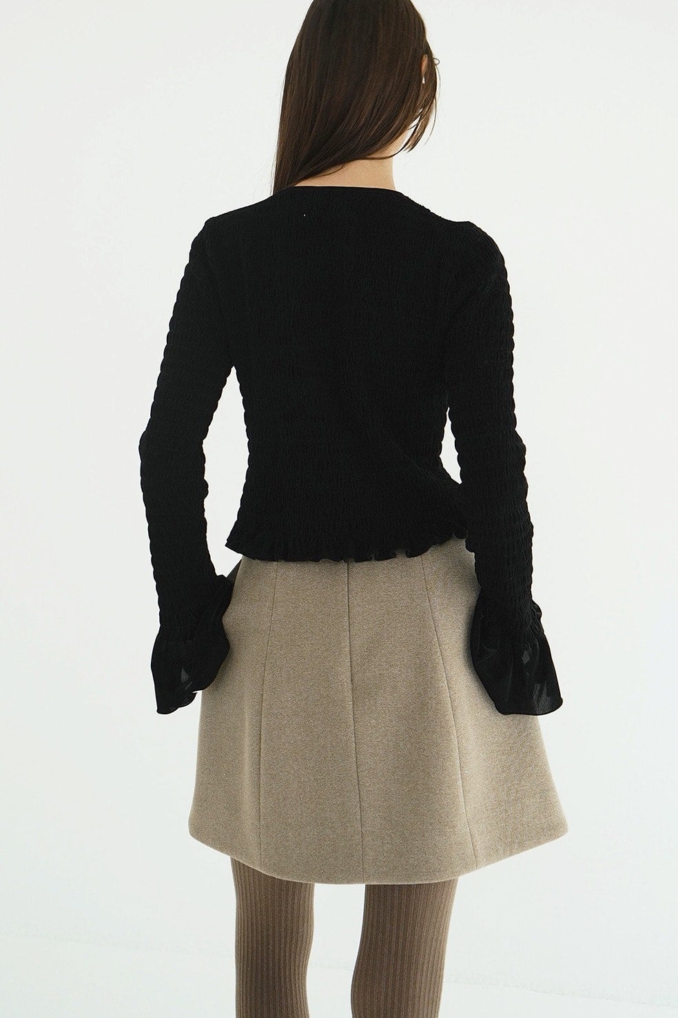 SHIRRING DESIGN BLOUSE｜TOPS(トップス)｜CLANE OFFICIAL