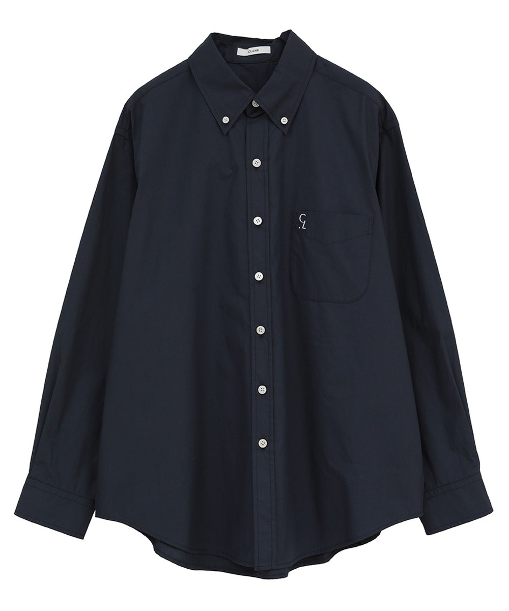 シャツ+ブラウス(長袖+七分) CLANE LOGO BUTTON-DOWN BASIC SHIRTS LOGO BUTTON-DOWN BASIC SHIRTS｜TOPS(トップス)｜CLANE OFFICIAL