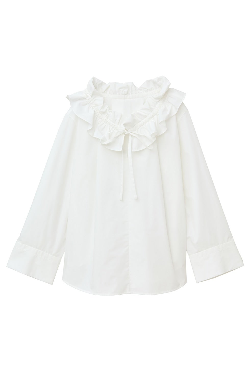 CLANE RUFFLE NECK BLOUSE クラネ RUFFLE NECK BLOUSE｜TOPS(トップス)｜CLANE OFFICIAL ONLINE STORE