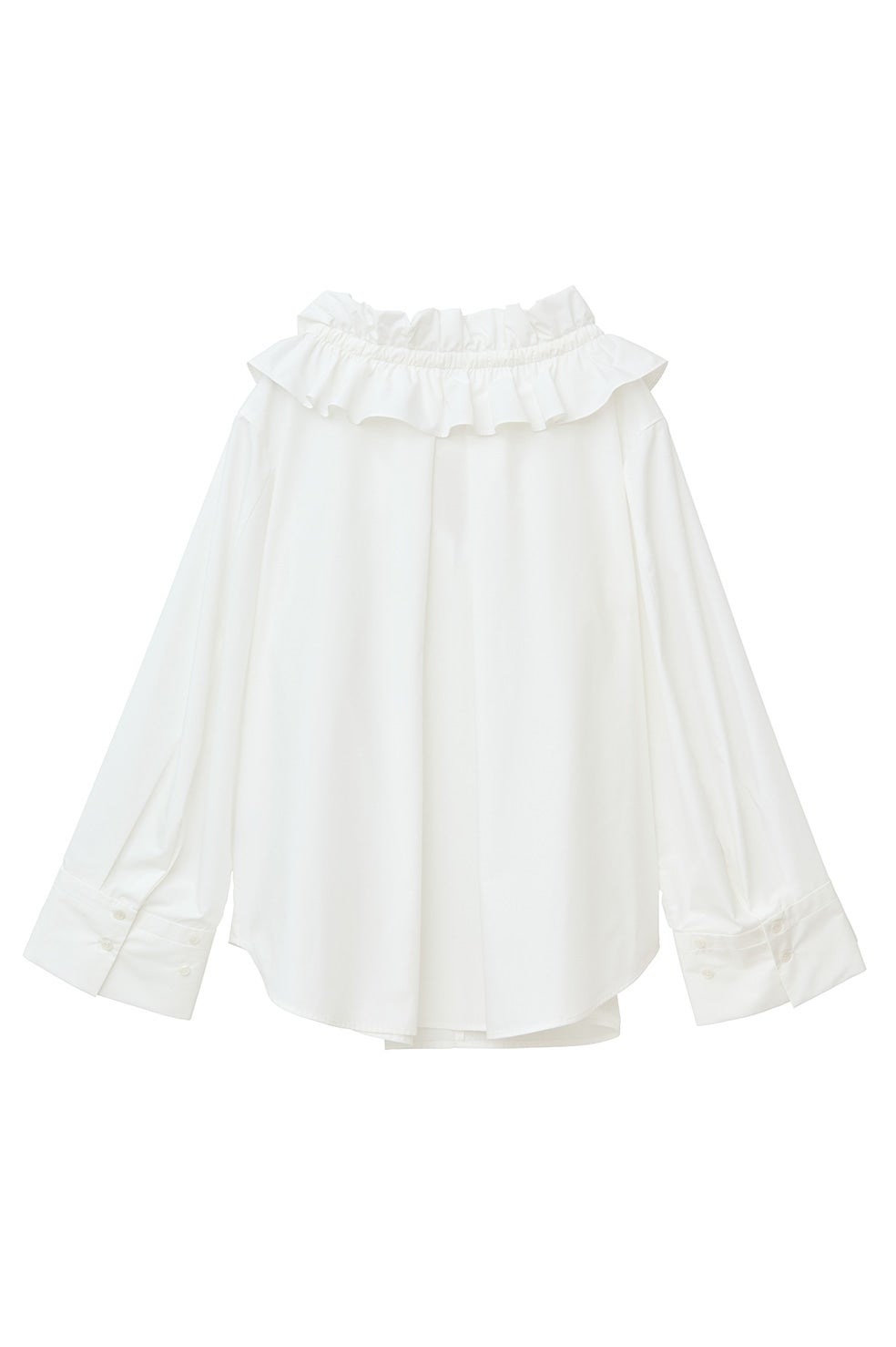 CLANE RUFFLE NECK BLOUSE クラネ RUFFLE NECK BLOUSE｜TOPS(トップス)｜CLANE OFFICIAL ONLINE STORE