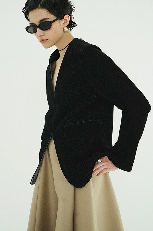 JACKET PULLOVER FLOCKY TOPS