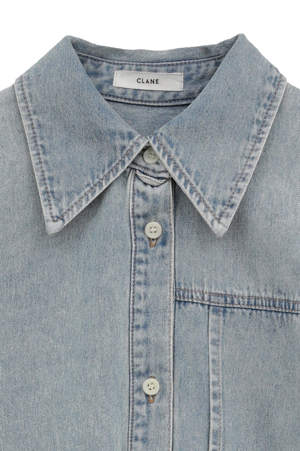 COMPACT DENIM SHIRTS｜TOPS(トップス)｜CLANE OFFICIAL ONLINE STORE