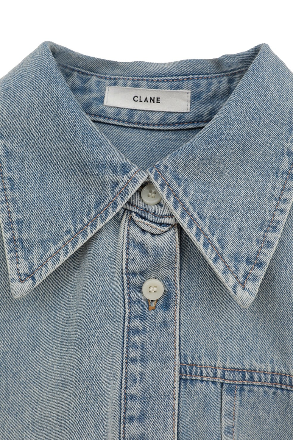 COMPACT DENIM SHIRTS｜TOPS(トップス)｜CLANE OFFICIAL ONLINE STORE
