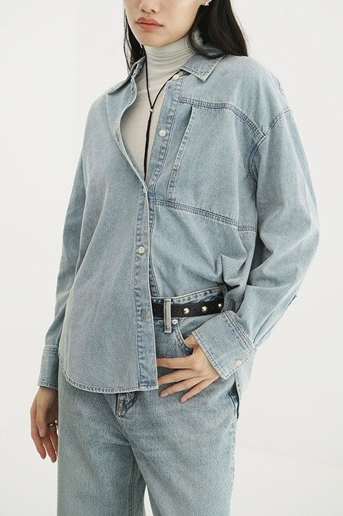 COMPACT DENIM SHIRTS