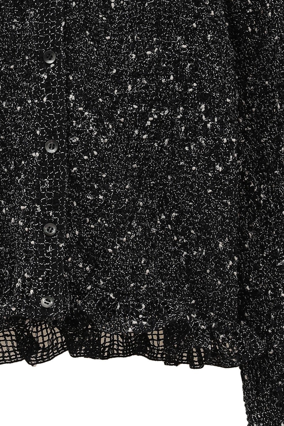 MIX MESH GATHER SHIRT｜TOPS(トップス)｜CLANE OFFICIAL ONLINE STORE