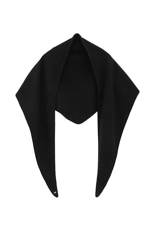 【PRE ORDER 2BUY 10%OFF】YAK KNIT TRIANGULAR STOLE