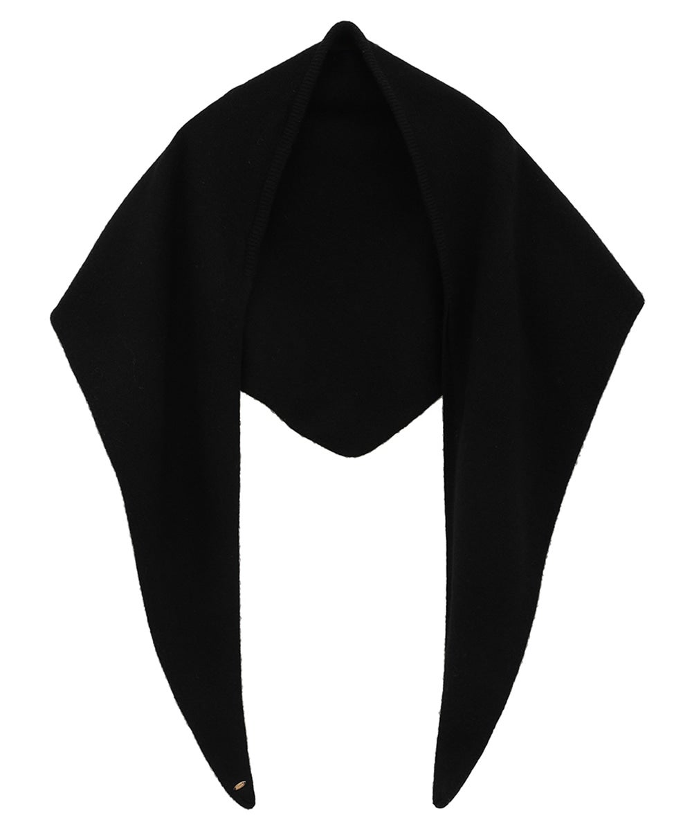 YAK KNIT TRIANGULAR STOLE
