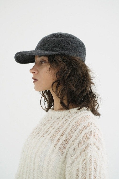 CLANE × KIJIMA TAKAYUKI ANGORA SHAGGY JET CAP