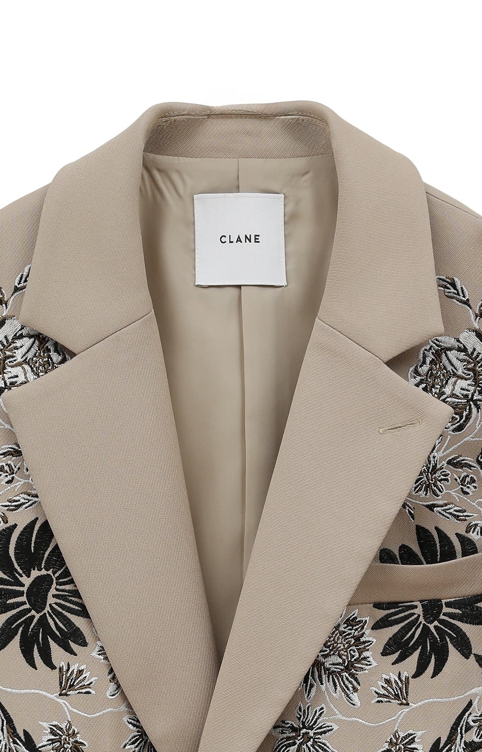 ジャケット・アウター CLANE /FLOWER EMBROIDERY TAILORED JACKET レディース】FLOWER EMBROIDERY TAILORED JACKET | CLANE(クラネ