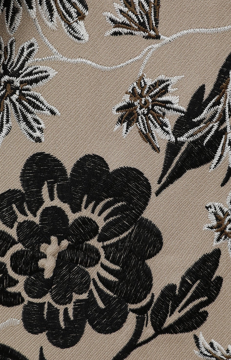 CLANE 花柄テーラードジャケット 黒 FLOWER EMBROIDERY TAILORED JACKET｜OUTER(アウター)｜CLANE