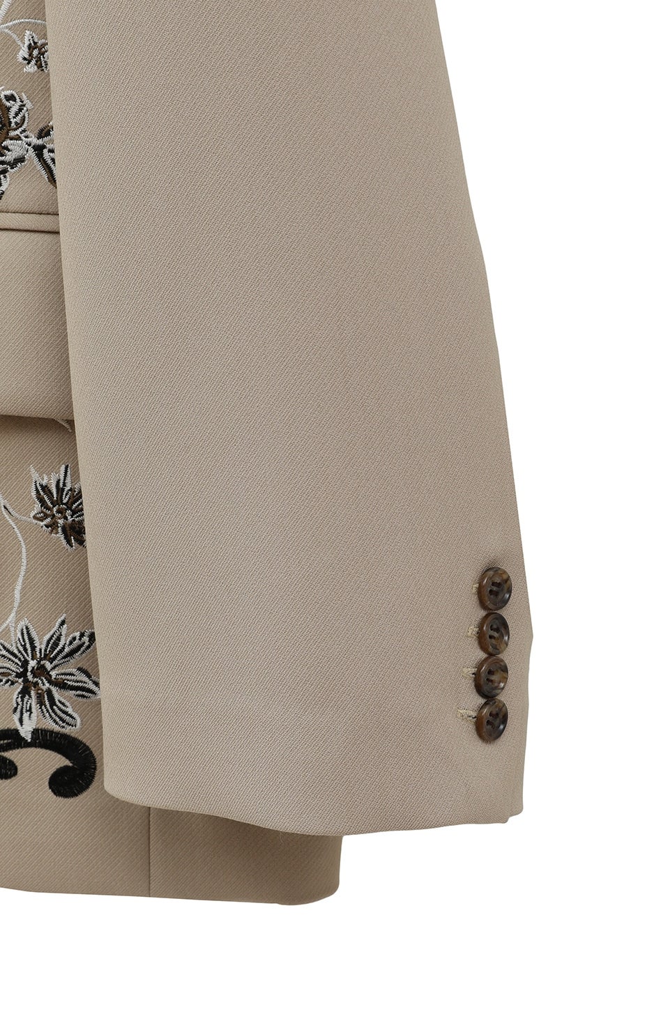 FLOWER EMBROIDERY TAILORED JACKET｜OUTER(アウター)｜CLANE