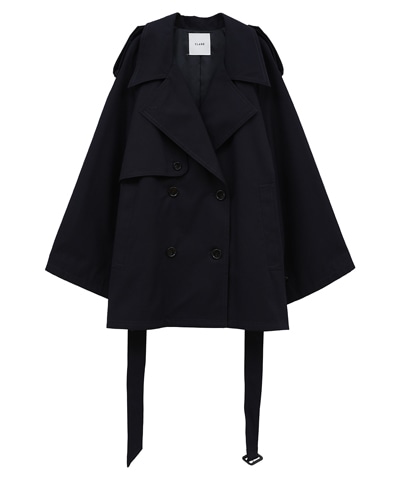 OVER SHORT TRENCH COAT