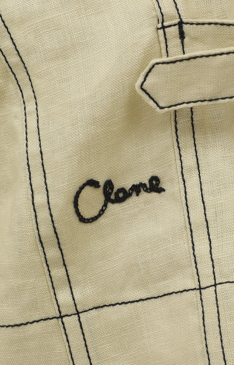 ジャケット・アウター CLANE LINEN SHIRT JACKET CLANE/クラネ】LINEN SHIRT JACKET/リネンショートジャケット