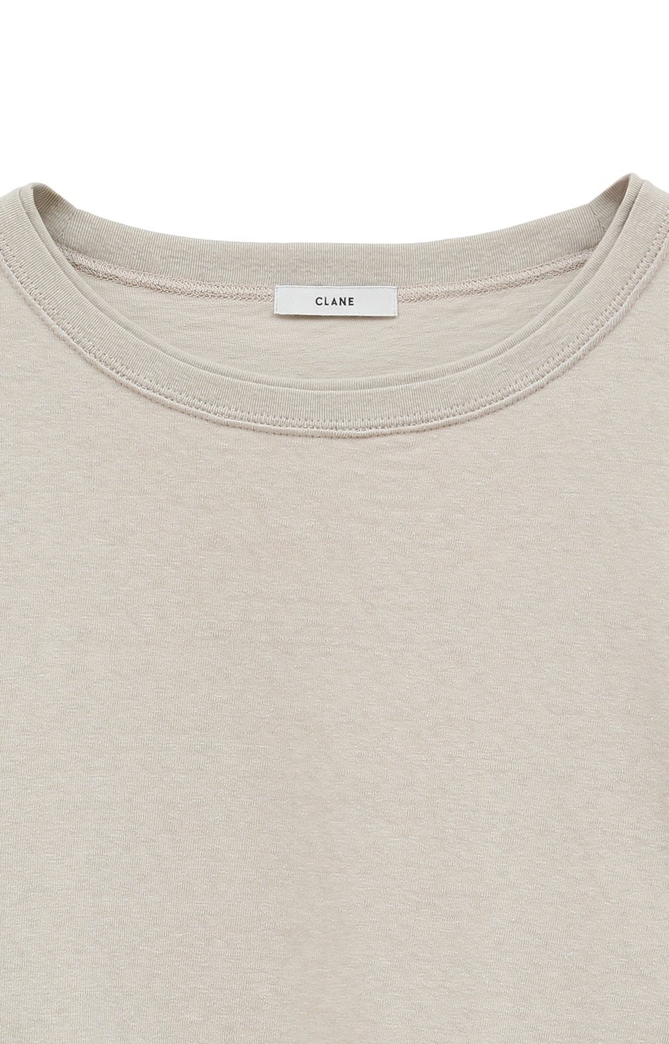 クラネ CLANE TEE LAYERED LONGSLEEVE TOPS レイヤードカットソー 18105-1062 ベージュ サイズ：1 TEE LAYERED LONGSLEEVE TOPS｜TOPS(トップス)｜CLANE OFFICIAL