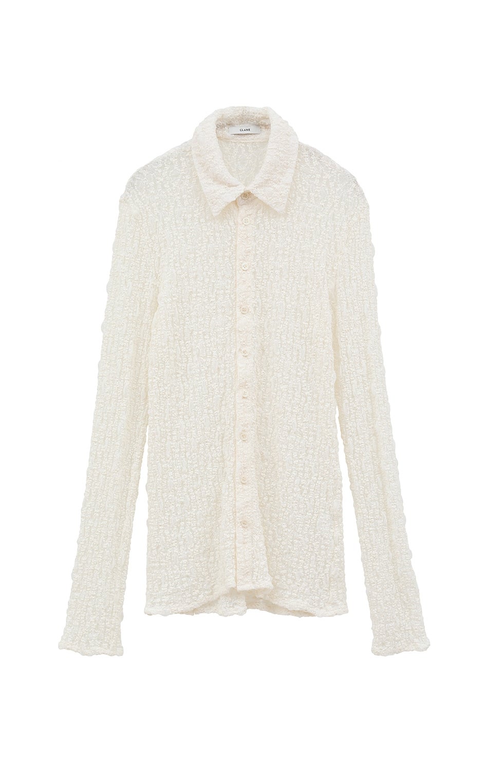未使用品　クラネ　LADY LACE SHIRT サイズ1 ミント 未使用品 クラネ LADY LACE SHIRT サイズ1 ミント