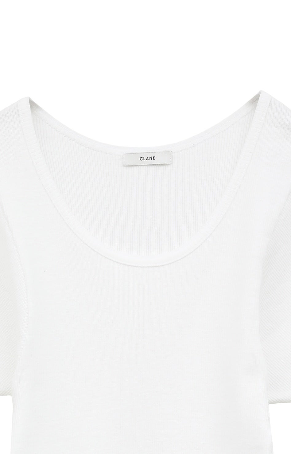 SCOOP LINE RIB TOPS｜TOPS(トップス)｜CLANE OFFICIAL ONLINE STORE