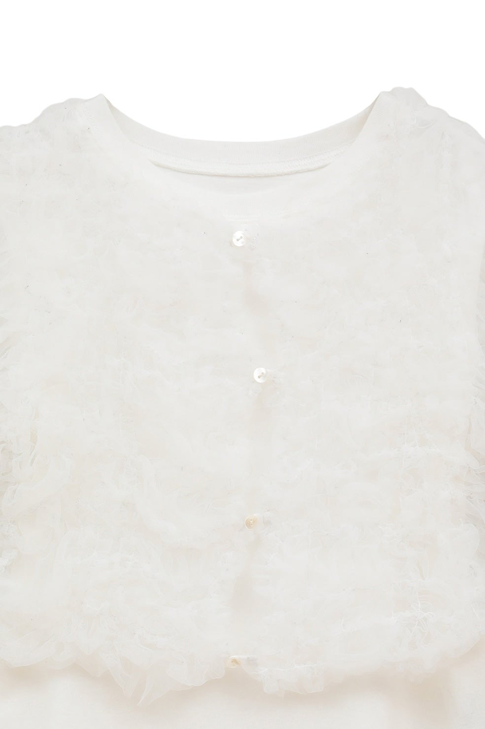 TULLE VEST LAYERED TOPS｜TOPS(トップス)｜CLANE OFFICIAL