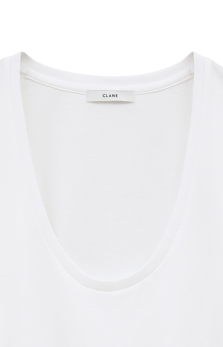 DEEP U NECK TOPS｜TOPS(トップス)｜CLANE OFFICIAL ONLINE STORE
