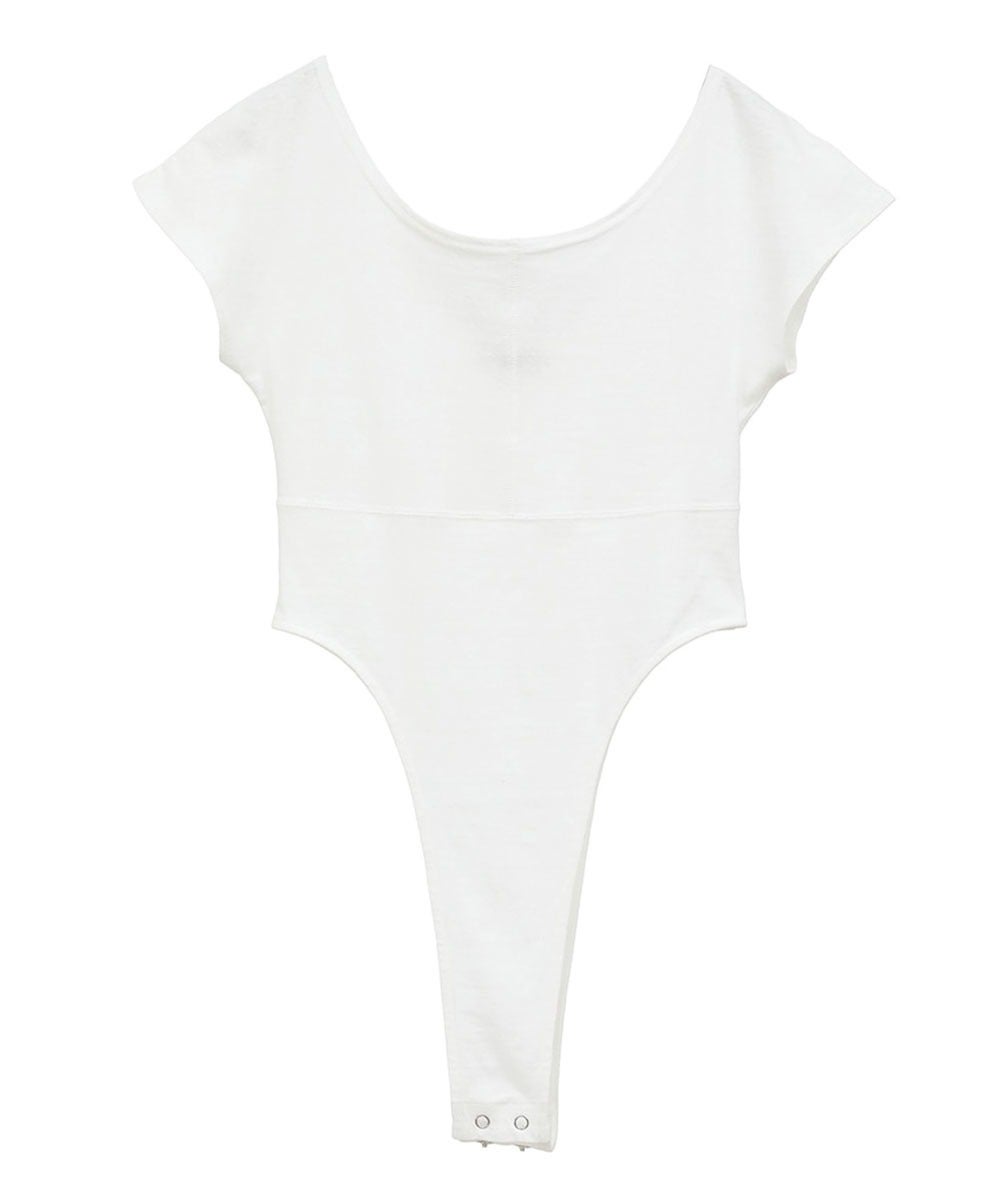 クラネ　ROUND NECK HIGH CUT BODYSUITS ROUND NECK HIGH CUT BODYSUITS｜TOPS(トップス)｜CLANE