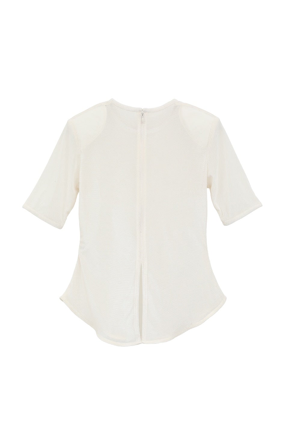 SHEER VELOUR POWER SHOULDER TOPS｜TOPS(トップス)｜CLANE