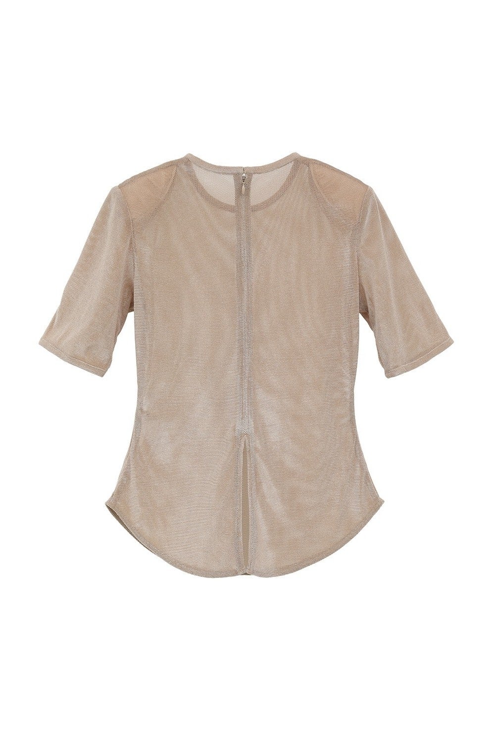 SHEER VELOUR POWER SHOULDER TOPS｜TOPS(トップス)｜CLANE