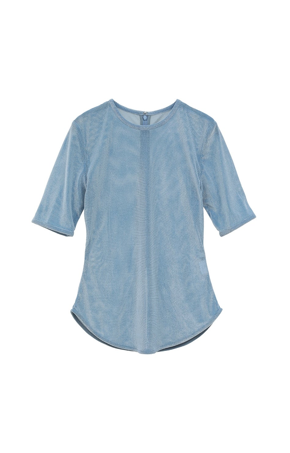 SHEER VELOUR POWER SHOULDER TOPS｜TOPS(トップス)｜CLANE