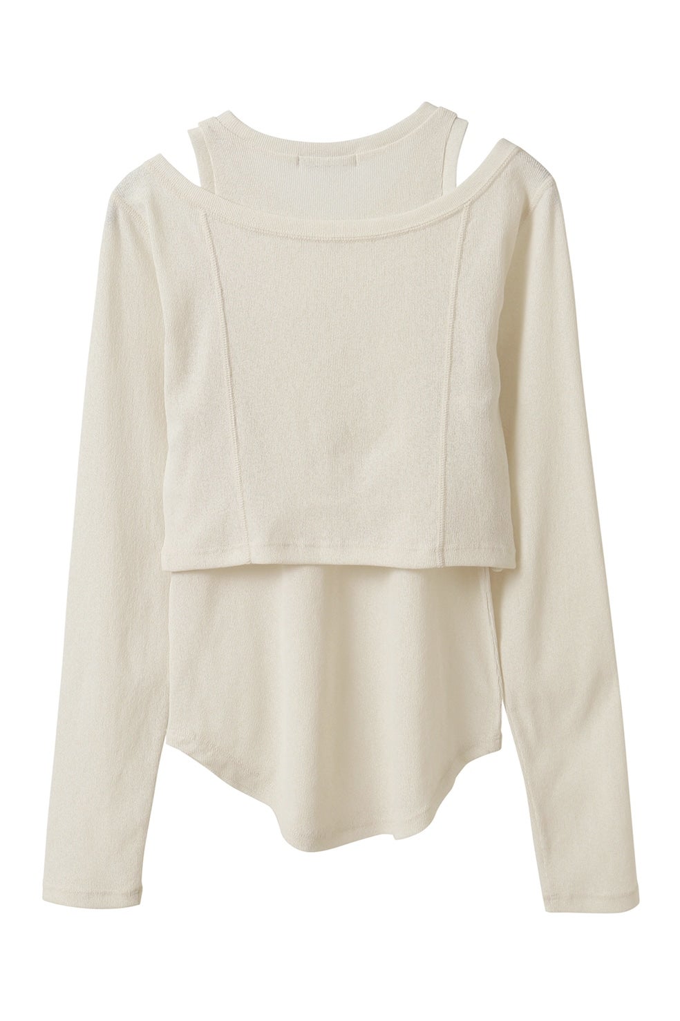 LAYERED COMBI TOPS｜TOPS(トップス)｜CLANE OFFICIAL ONLINE STORE