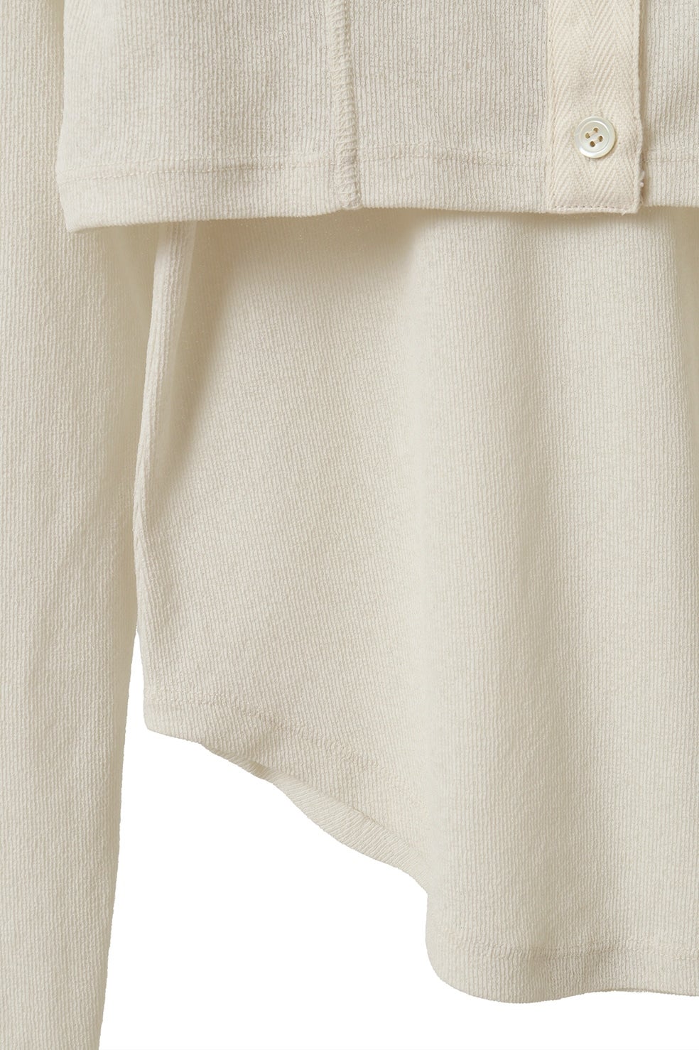 トップス LAYERED COMBI TOPS Ivory size1 LAYERED COMBI TOPS｜TOPS(トップス)｜CLANE OFFICIAL ONLINE STORE