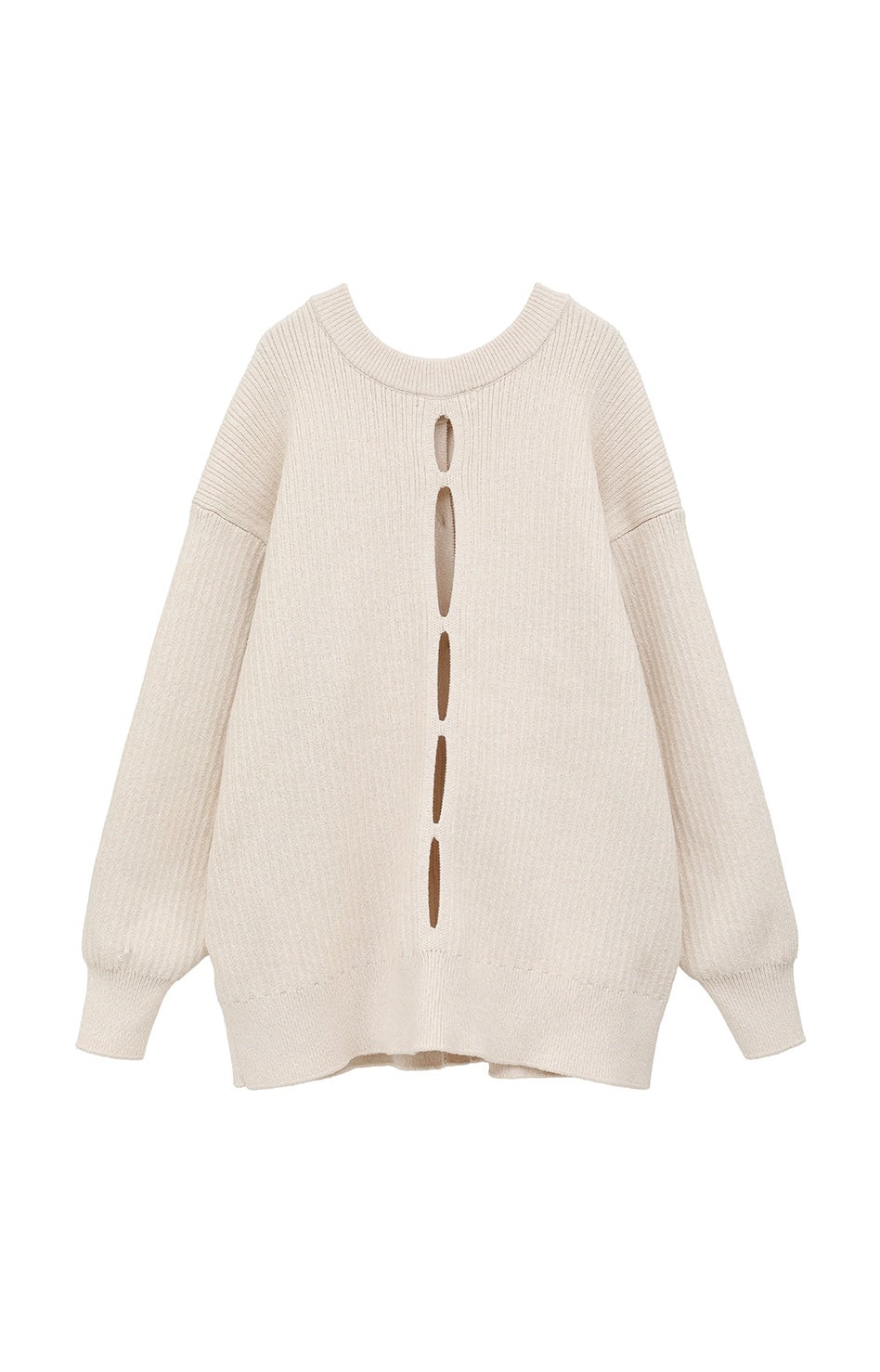 CLANE - ドットメッシュ モヘア オーバーニット トップス - DOT